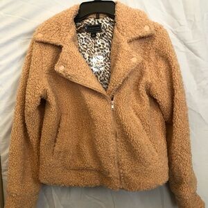 NWOT XS G by Giuliana Pink  Teddy Jacket